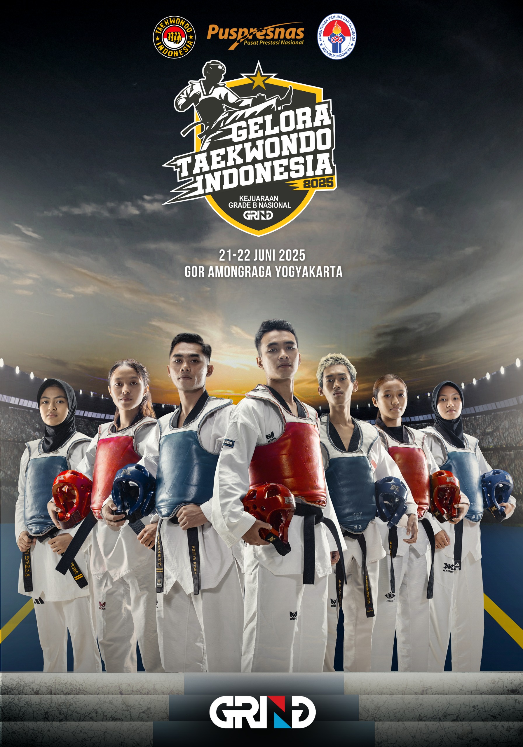 Panggung Juara Taekwondo Indonesia Taekwondo Indonesia Dojang Purnamaz TC